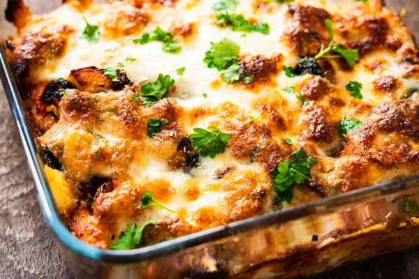 Pâtes gratinées au four à bois à Nice, Nice, Le Don Carlo